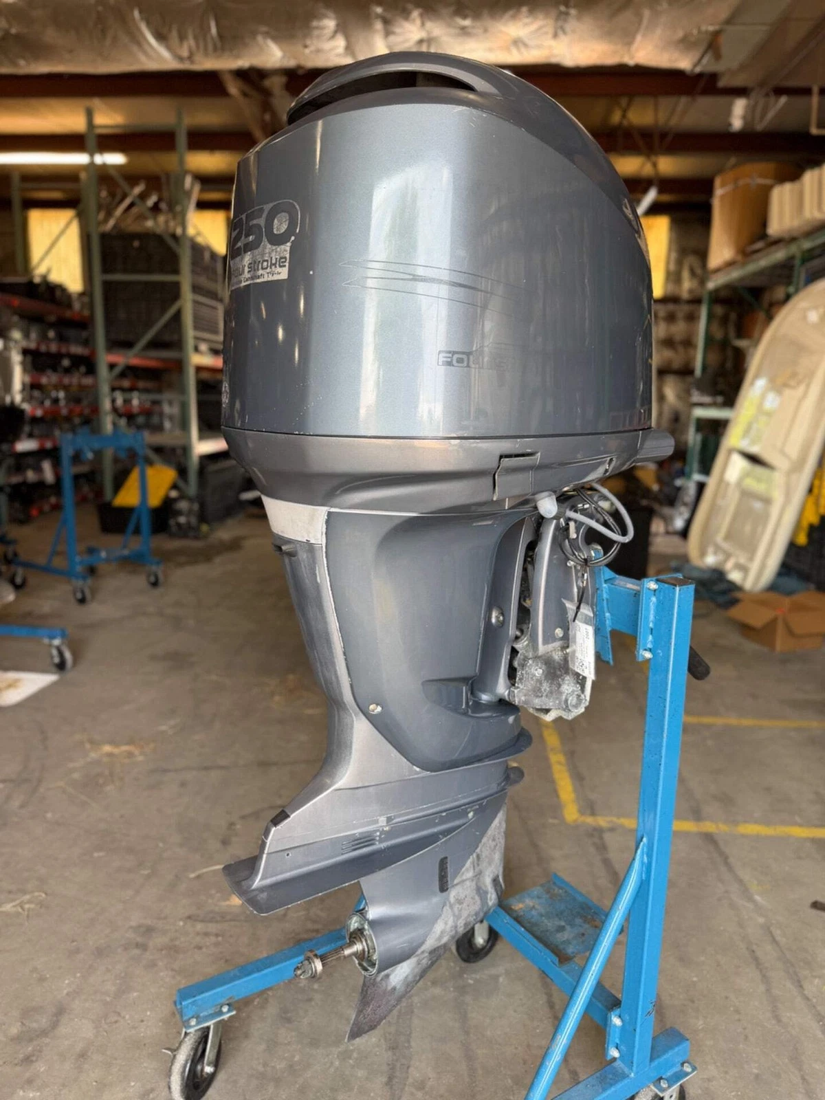 2007 Yamaha F250 250 HP 4-Stroke Outboard Engine — Complete Package